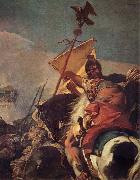 Giovanni Battista Tiepolo The Capture of Carchage oil